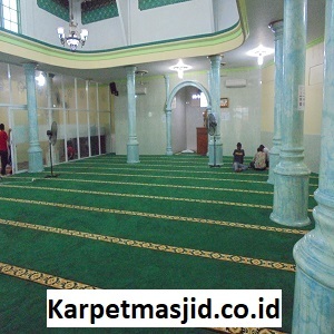 Pemasangan Karpet Masjid Custom Jami Al Hidayah Ujung Harapan