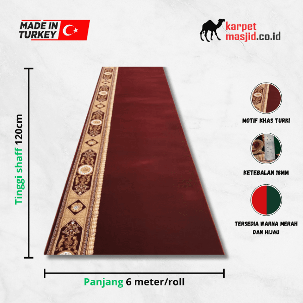karpet masjid turki grade super karpet masjid turki grade super