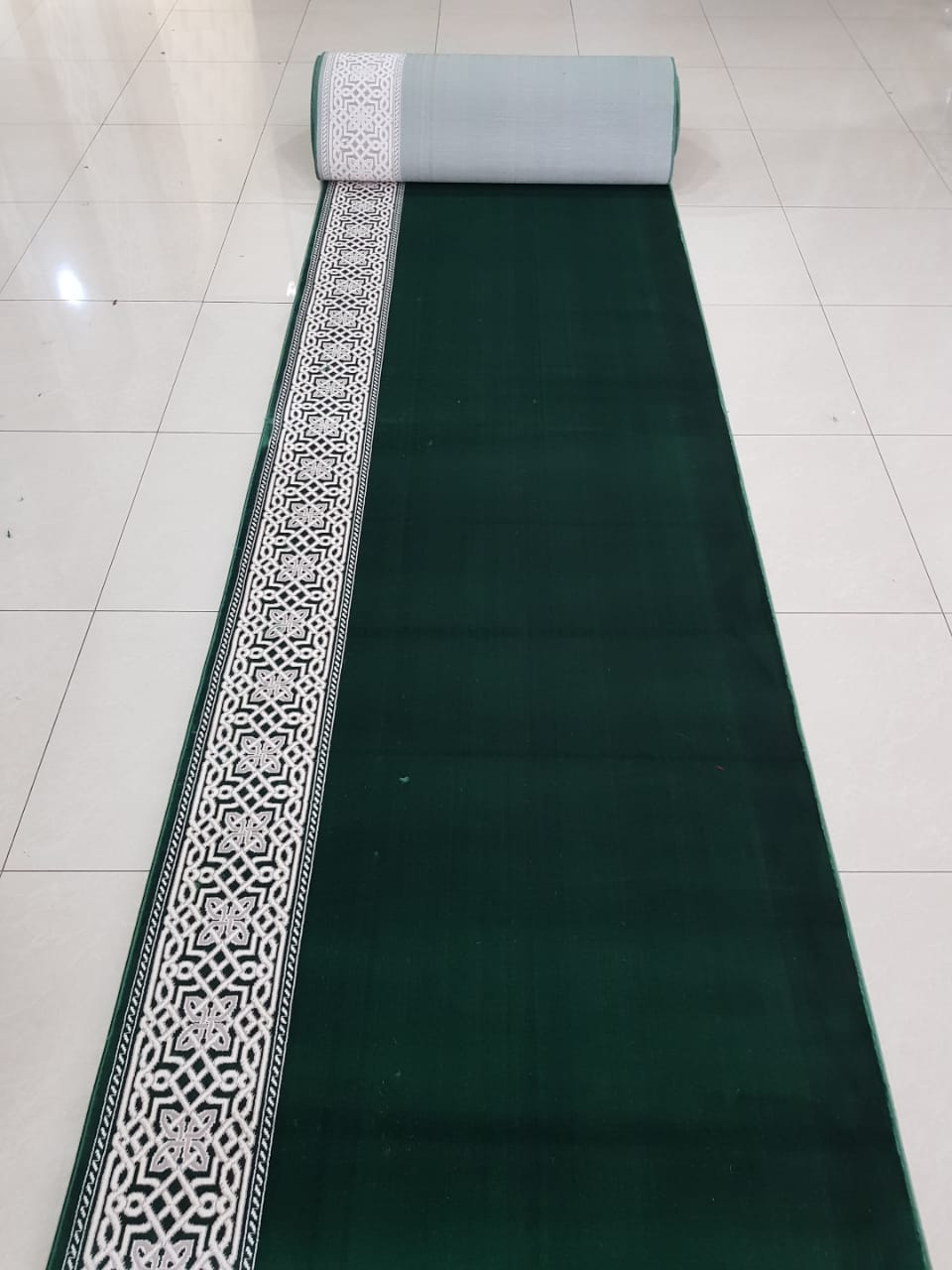 Karpet Masjid Mirac Hijau Polos Karpet Masjid Mirac Hijau Polos