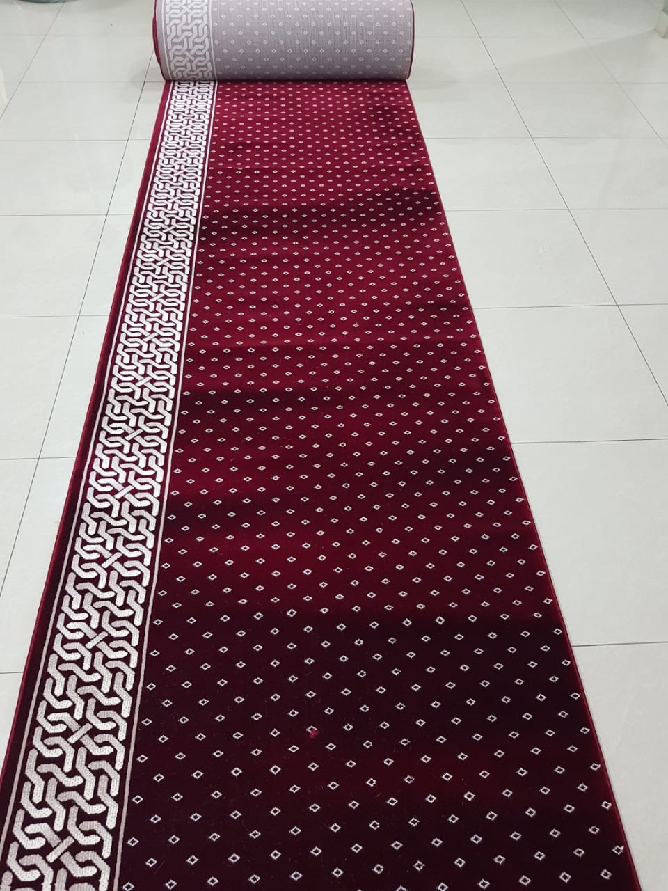 Karpet Masjid Mirac Merah Bintik Karpet Masjid Mirac Merah Bintik