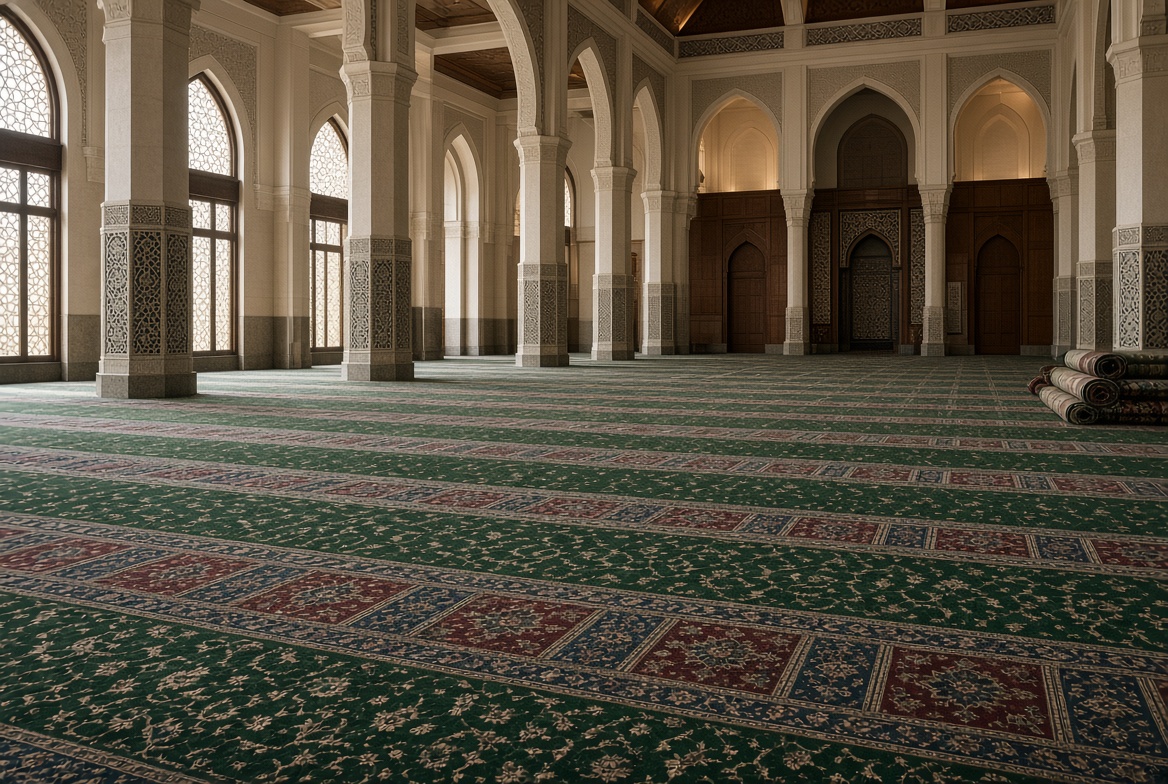 Karpet masjid berkualitas untuk ruang salat